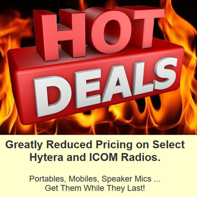 Clearance Sale of Hytera and ICOM Products